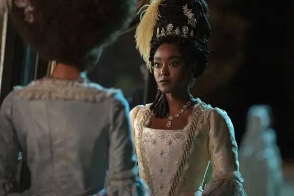 QUEEN CHARLOTTE: A BRIDGERTON STORY, Arsema Thomas, (Season 1, ep. 106, aired May 4, 2023). photo: Nick Wall / Netflix / Courtesy Everett Collection