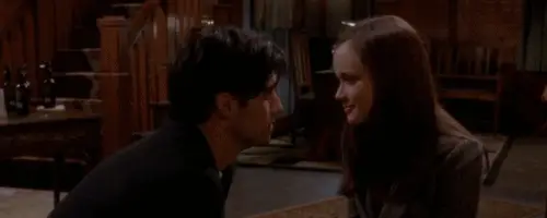 Somehow Rory still chooses Logan over Jess.