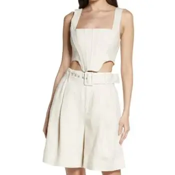 With Joggers For a Monochrome Look