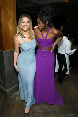 Madelyn Cline and Carlacia Grant Attend the 