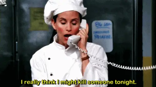 Monica in Her Chef