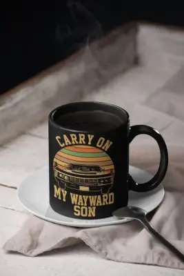 A Coffee Must Have: Carry On My Wayward Son Mug