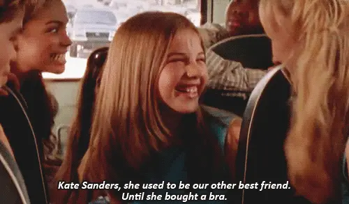 She knows that friendships can be tough, too.