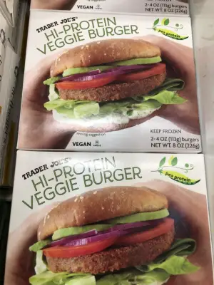 Hi-Protein Veggie Burger