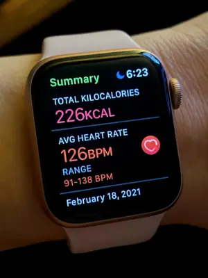 My 12-3-30 Calories Burned