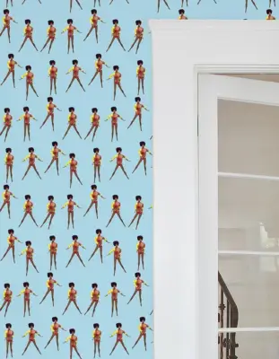 Christie in Motion Wallpaper by Barbie