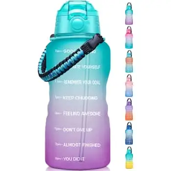 Gallon-Size Water Bottle With Measurements