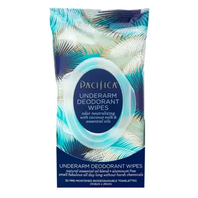 Pacifica Underarm Deodorant Wipes