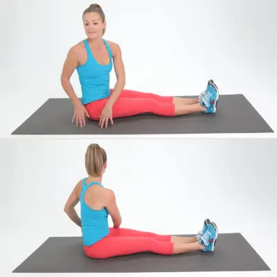 Seated Sidewinder to Prep For Russian Twist