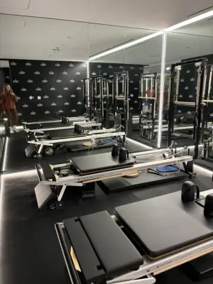 Reformer Pilates studio at Alo Gym
