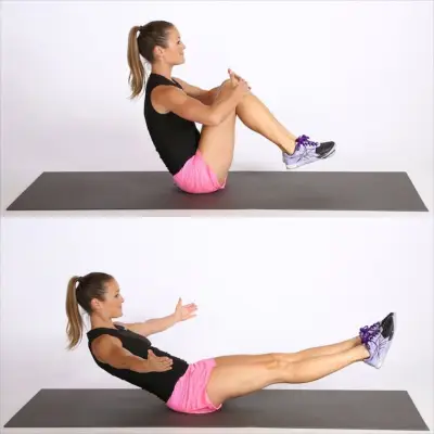 Easy Ab Exercise: Crunchy Frog