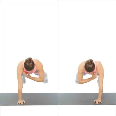 Plank With Shoulder Tap