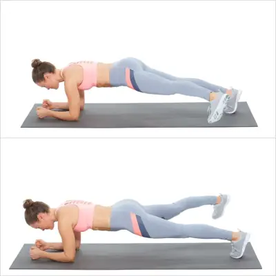 Plank With Lateral Arm Reach