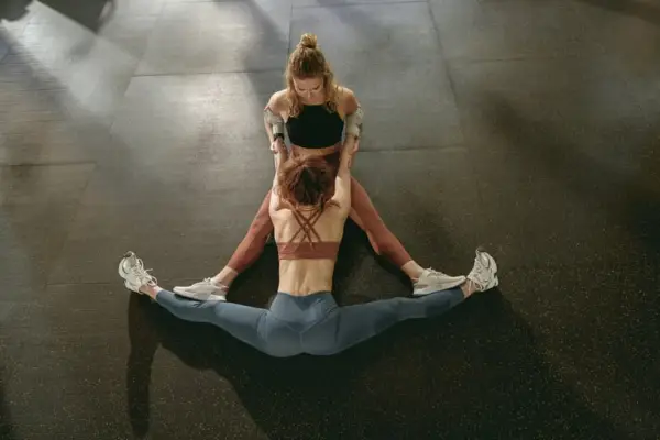 Yoga Split Stretch: Seated Straddle