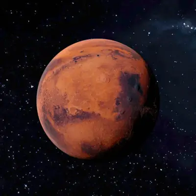 The Planet Mars In the Sky